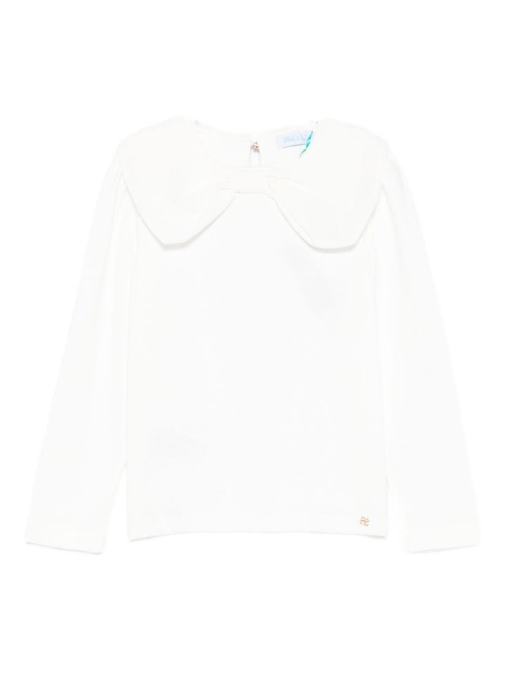 T-shirt bianca per bambina 5610 006 Abel & Lula 