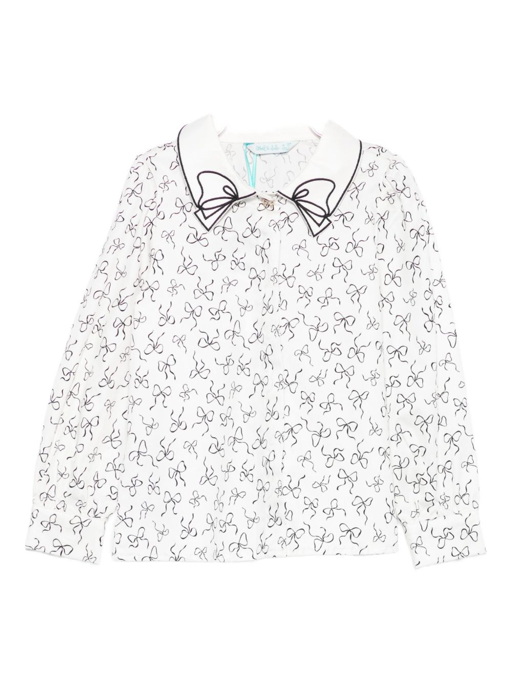Camicia bianca per bambina 5613 003 Abel & Lula 