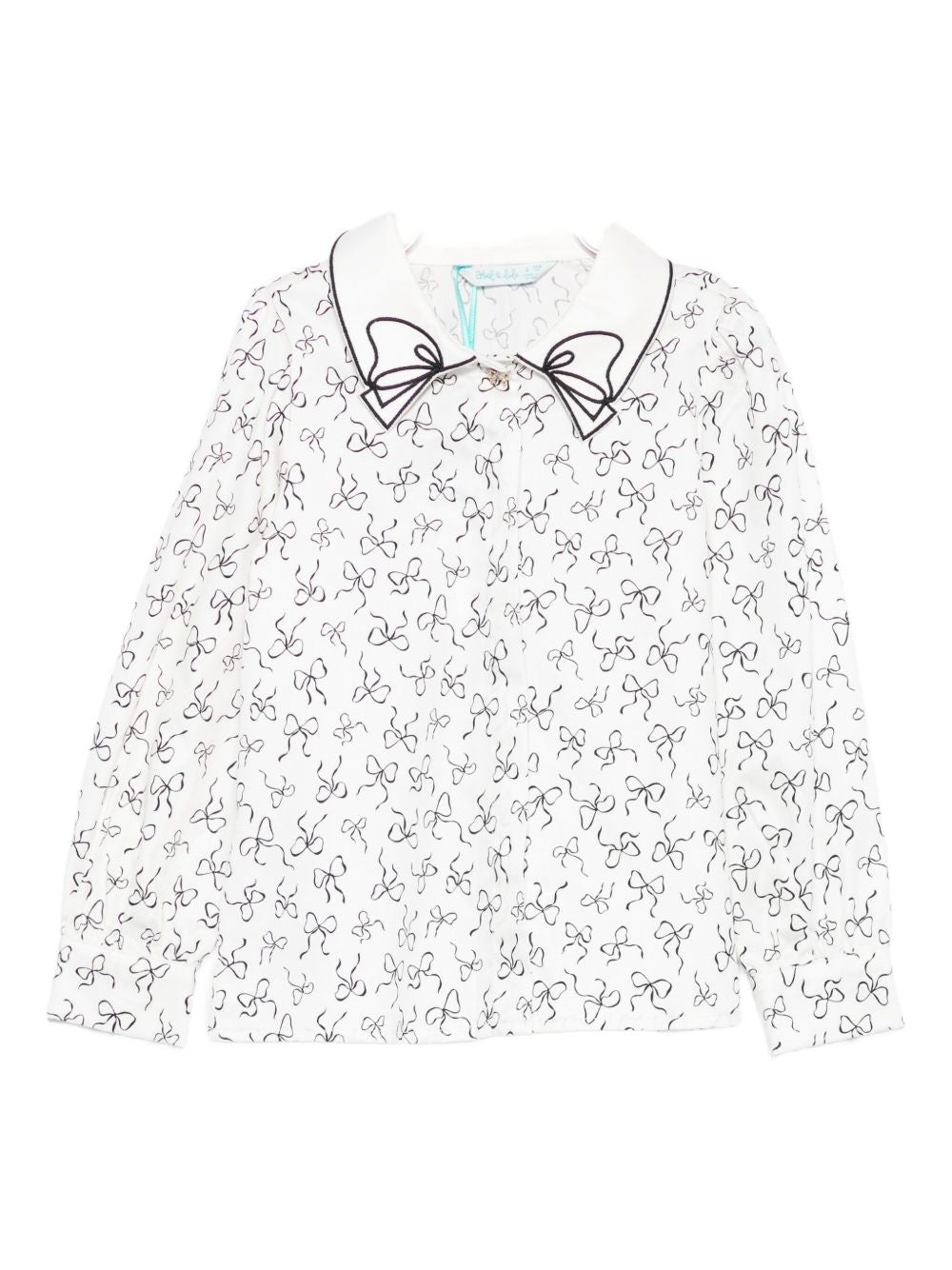 Camicia bianca per bambina 5613 003 Abel & Lula 