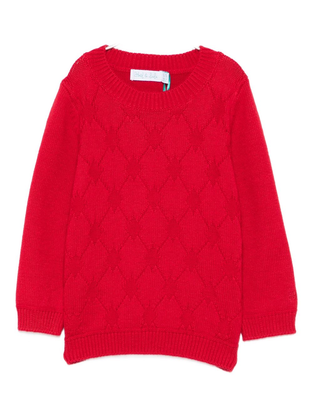 Maglione rossa per neonata 5803 002 Abel & Lula 