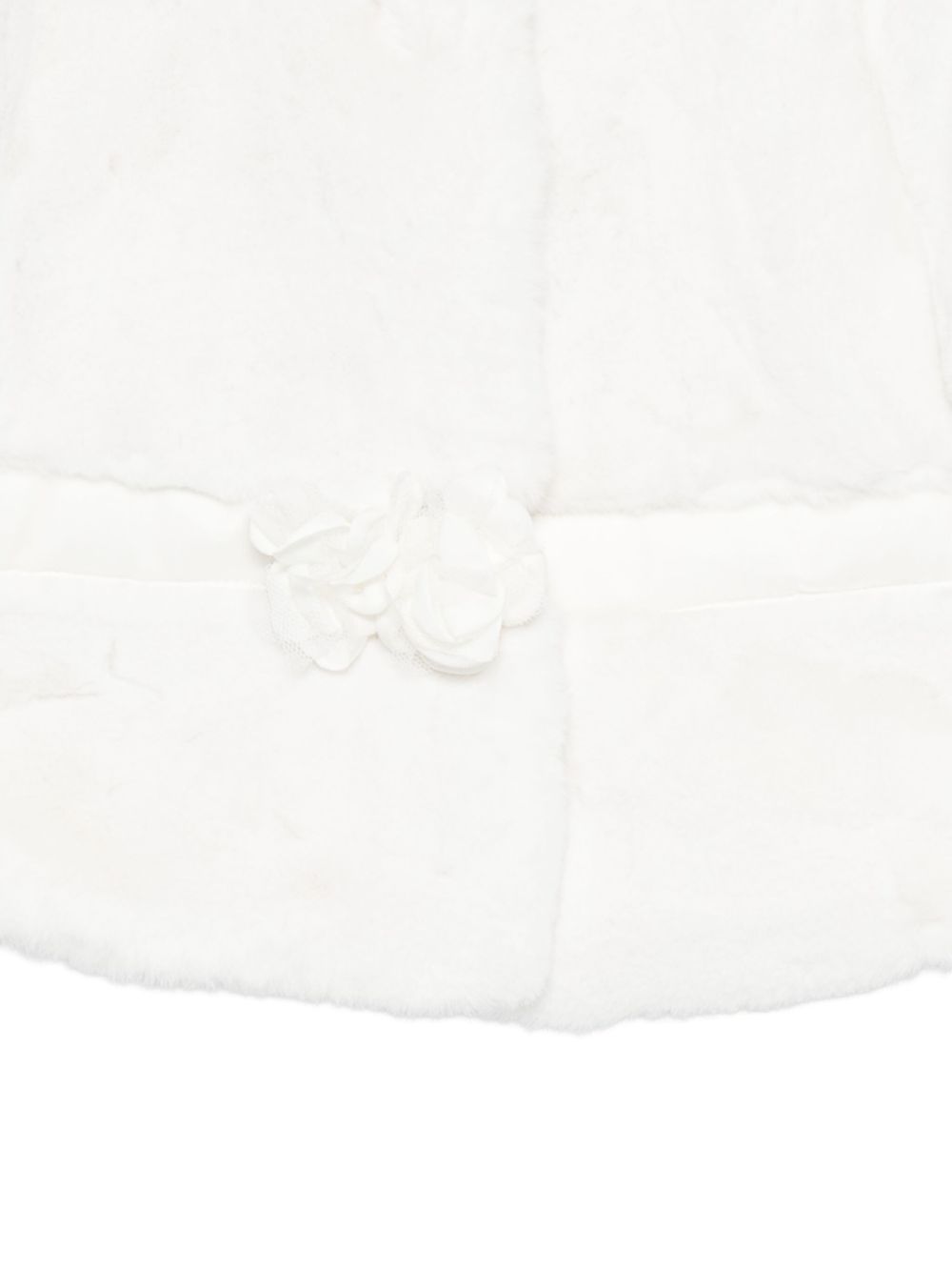 Cappotto bianco sporco per bambina 5818 015 Abel & Lula 