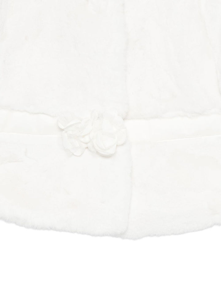 Cappotto bianco sporco per bambina 5818 015 Abel & Lula 
