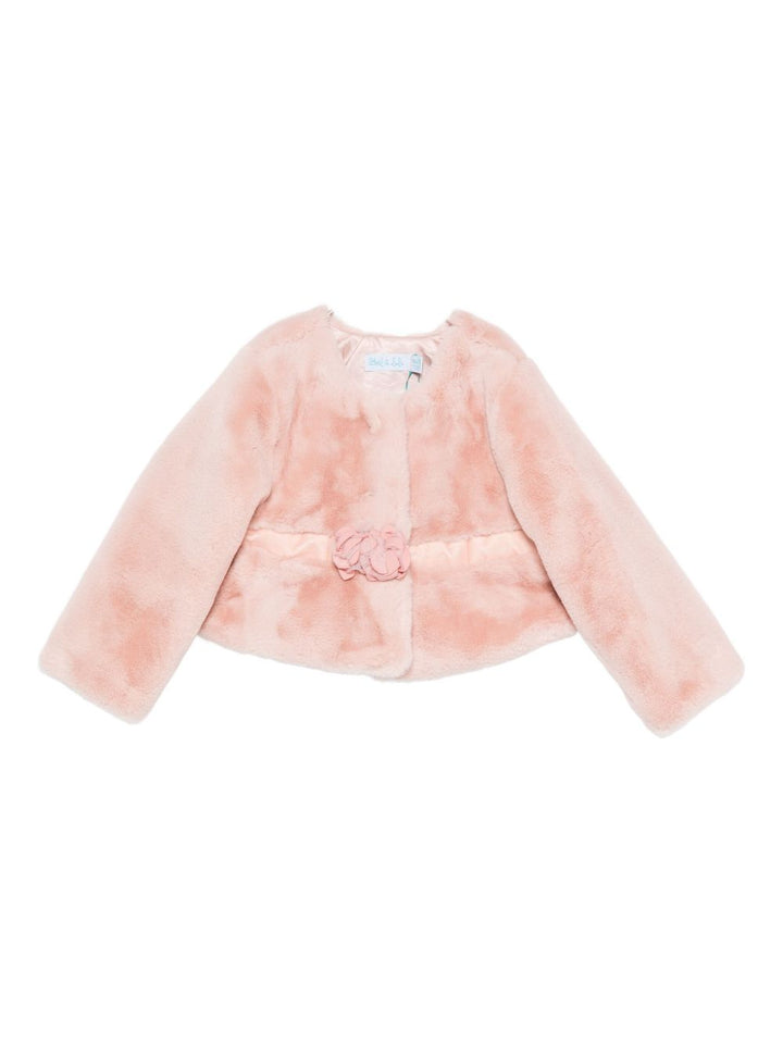 Cappotto rosa per neonata 5818 016 Abel & Lula 