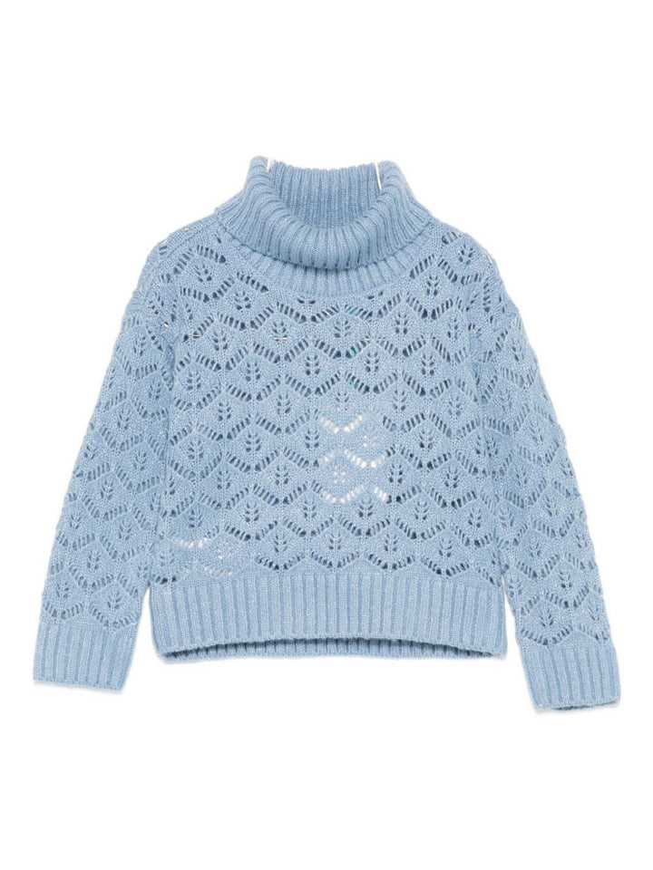 Maglione blu per bambina 5830 004 Abel & Lula 