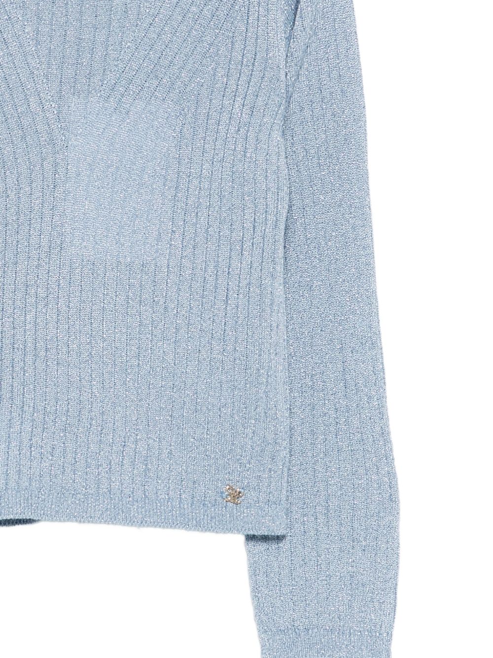 Maglione blu per bambina 5836 089 Abel & Lula 