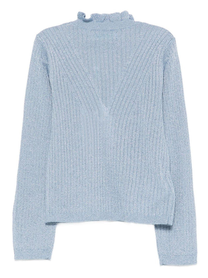 Maglione blu per bambina 5836 089 Abel & Lula 