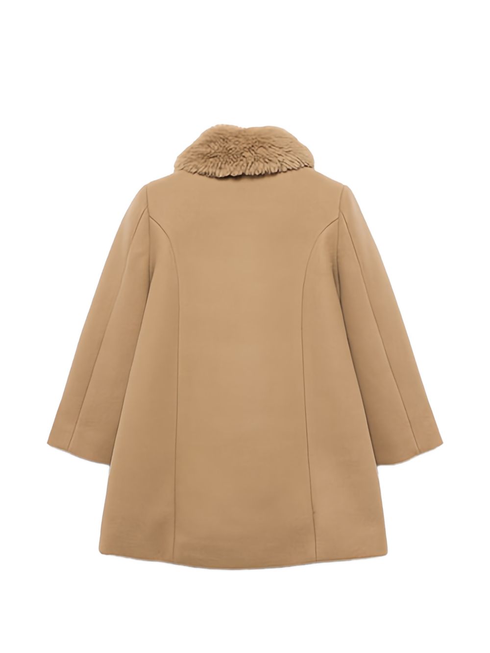 Cappotto marrone chiaro per bambina 5846 094 Abel & Lula 