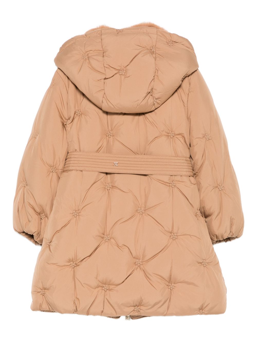 Giubbotto beige cammello per bambina 5848 094 Abel & Lula 