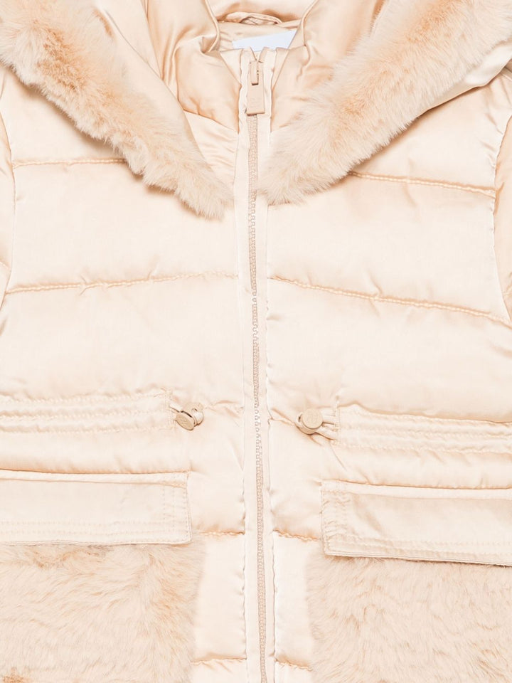 Giubbotto beige per bambina 5849 014 Abel & Lula 