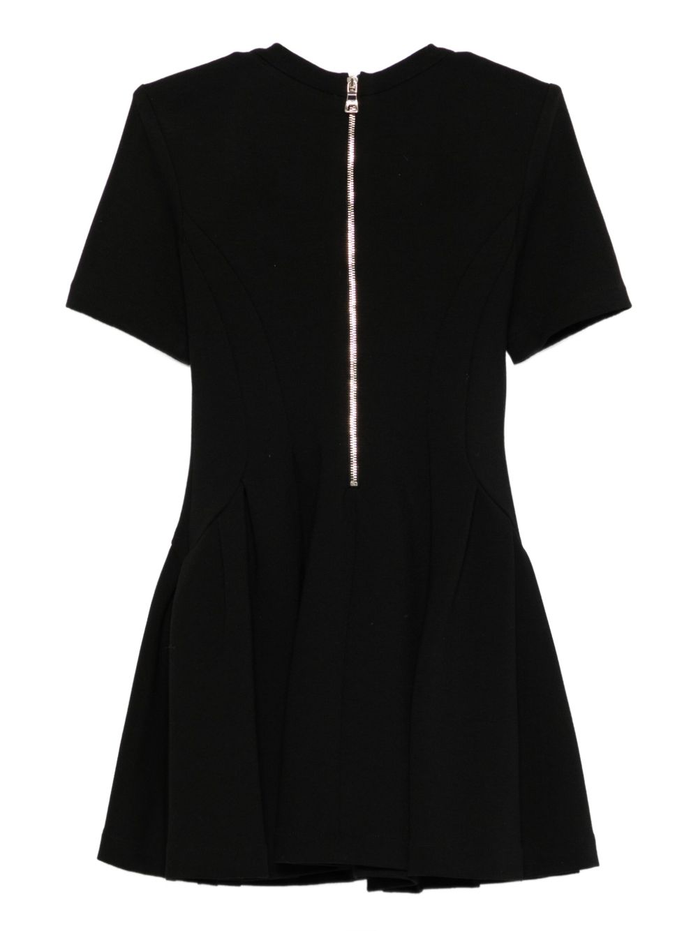 Abito nero per bambina BX1C01J0371 930 Balmain Kids 