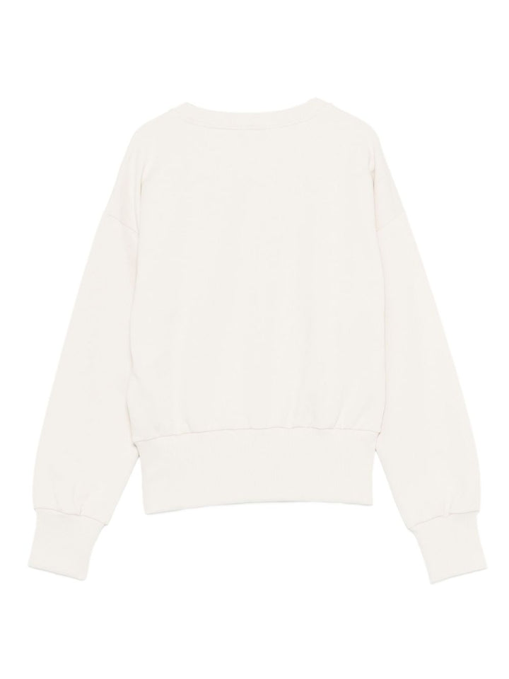 Maglione beige per bambina BX4A10Z3183 107BG Balmain Kids 