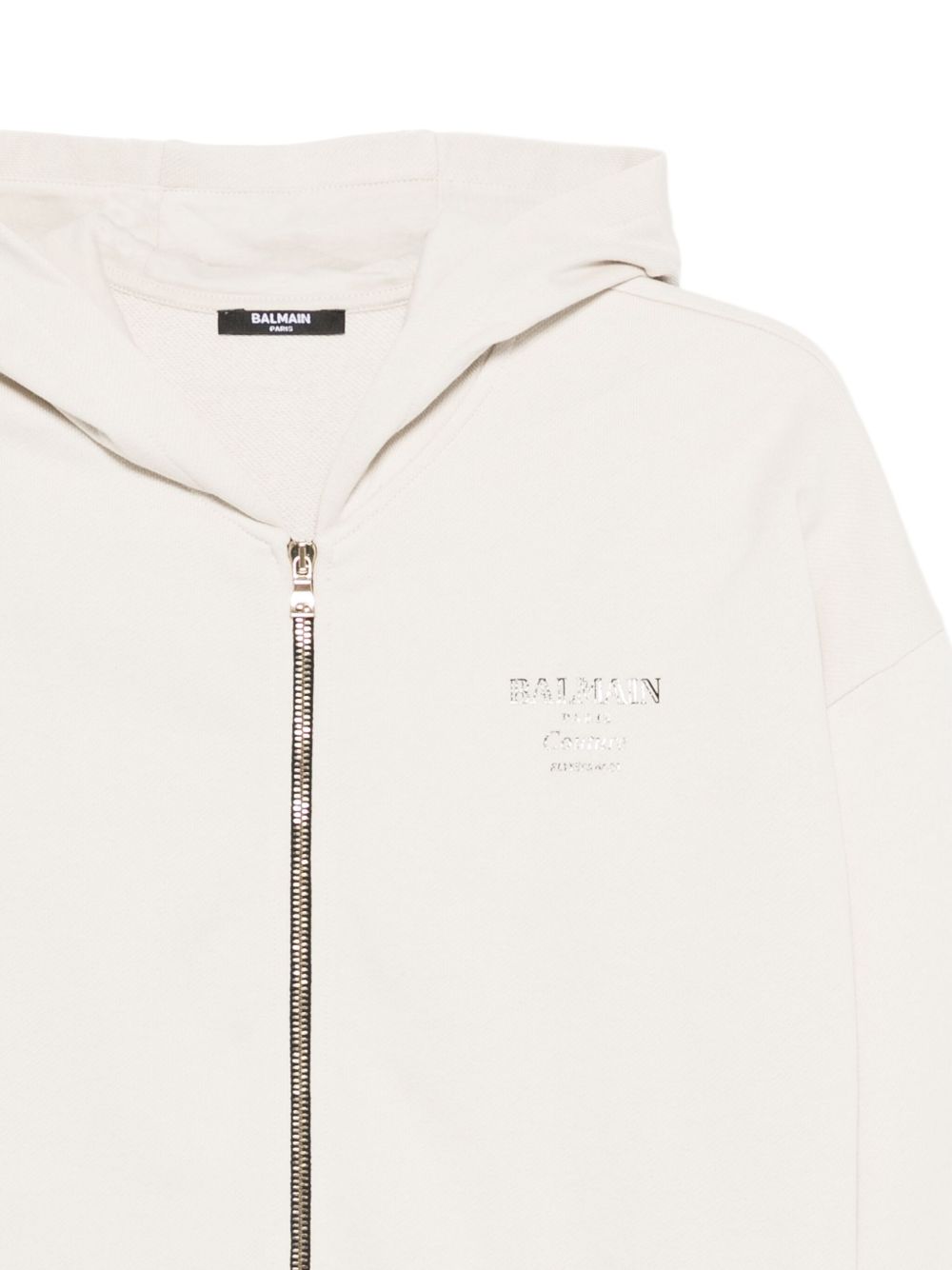 Felpa crema per bambino BX4P50Z3183 107NE Balmain Kids 