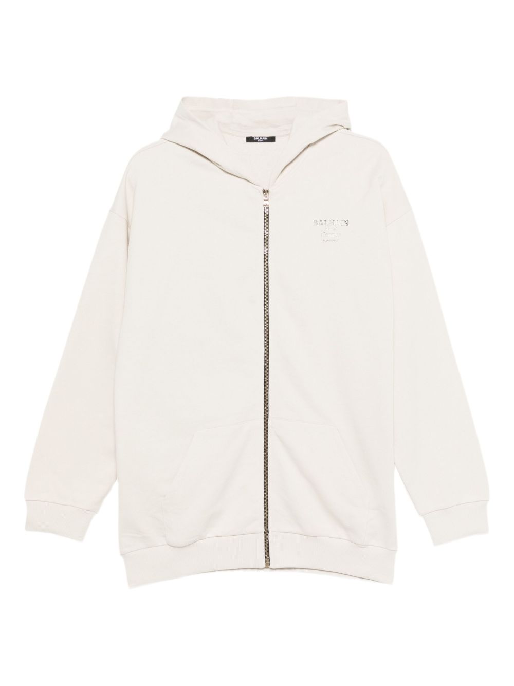 Felpa crema per bambino BX4P50Z3183 107NE Balmain Kids 