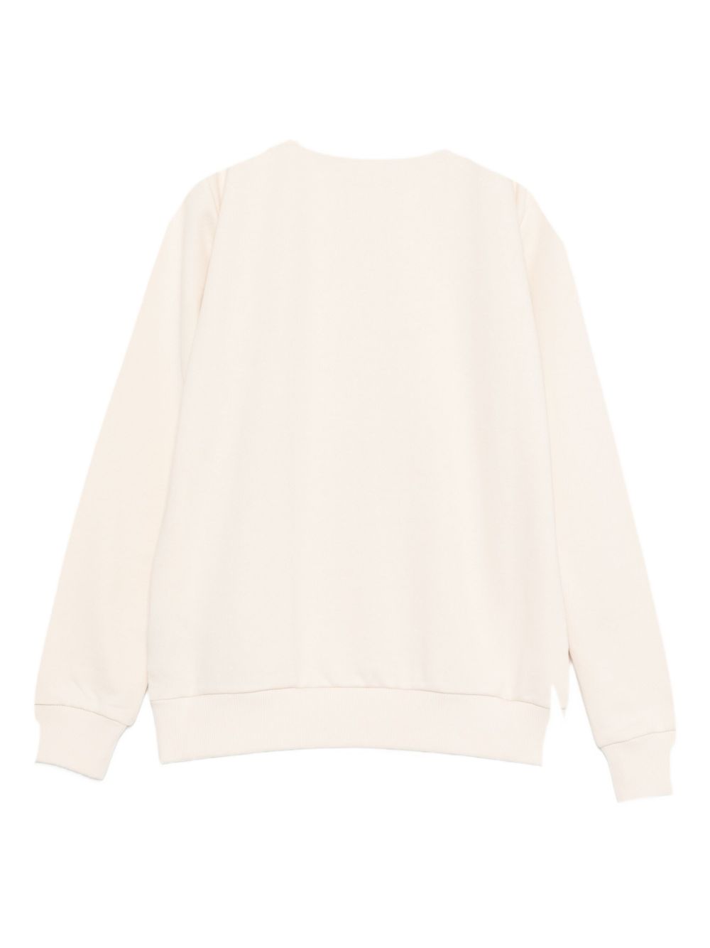 Felpa beige per bambino BX4Q40Z3183 109 Balmain Kids 