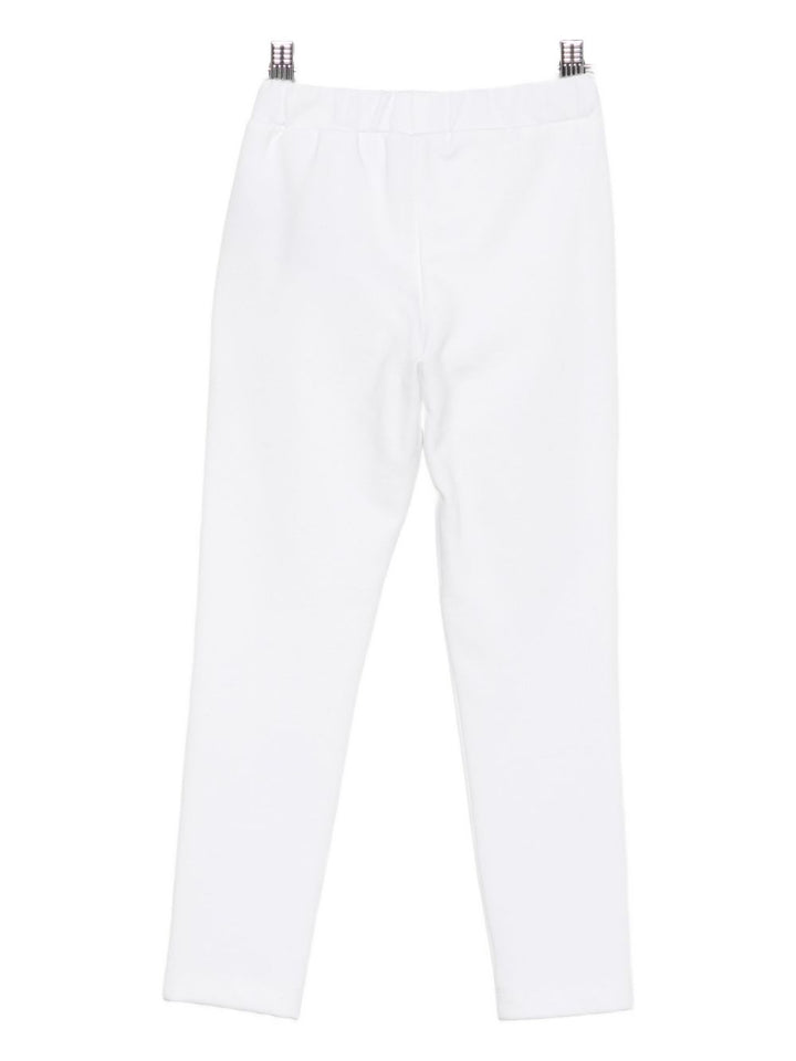Pantalone bianco per bambina BX6C11J0371 100OR Balmain Kids 