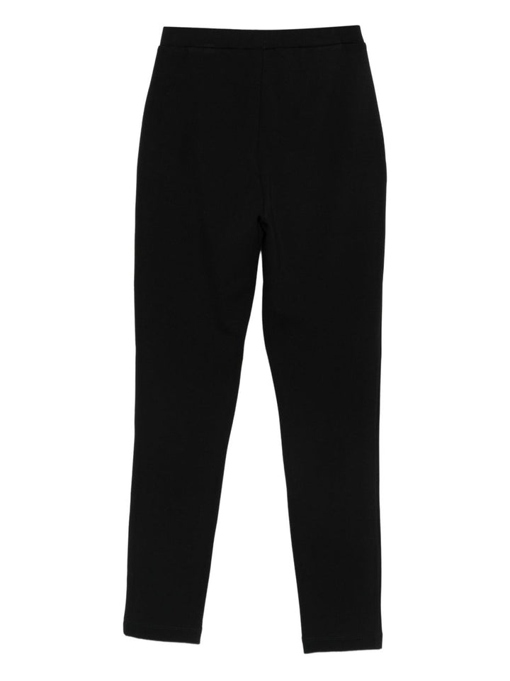 Pantalone nero per bambina BX6C11J0371 930OR Balmain Kids 