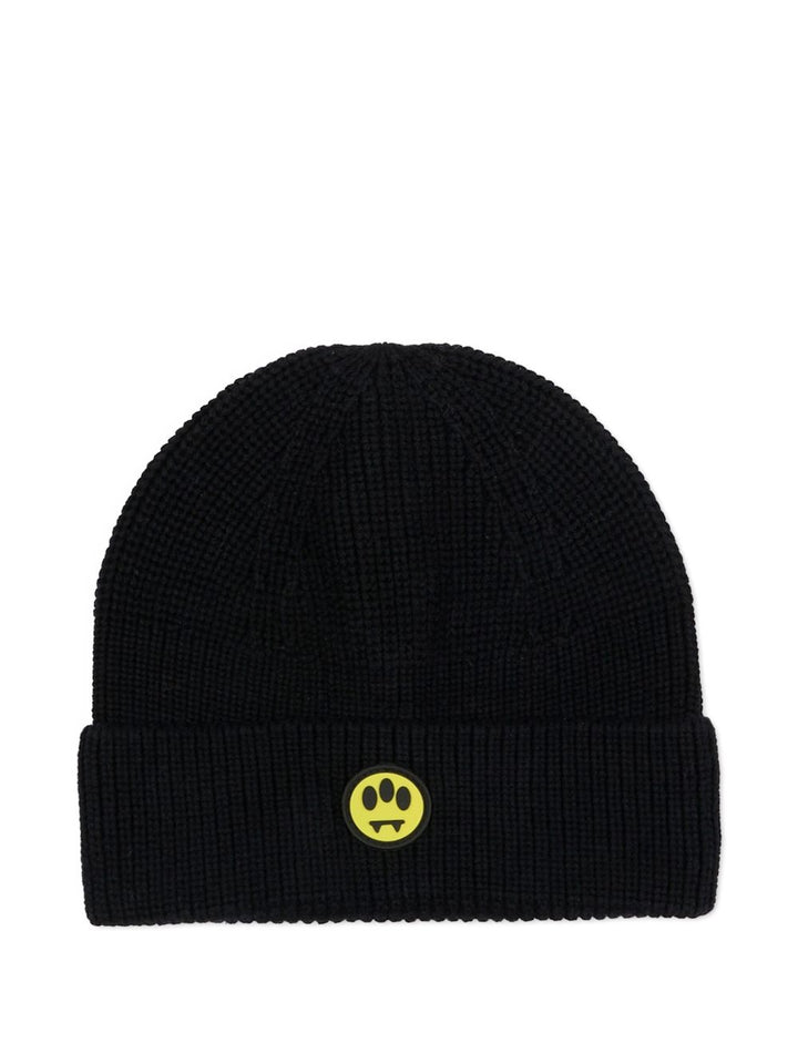 Cappello nero per bambino F5BKJUHT073 110 Barrow Kids 