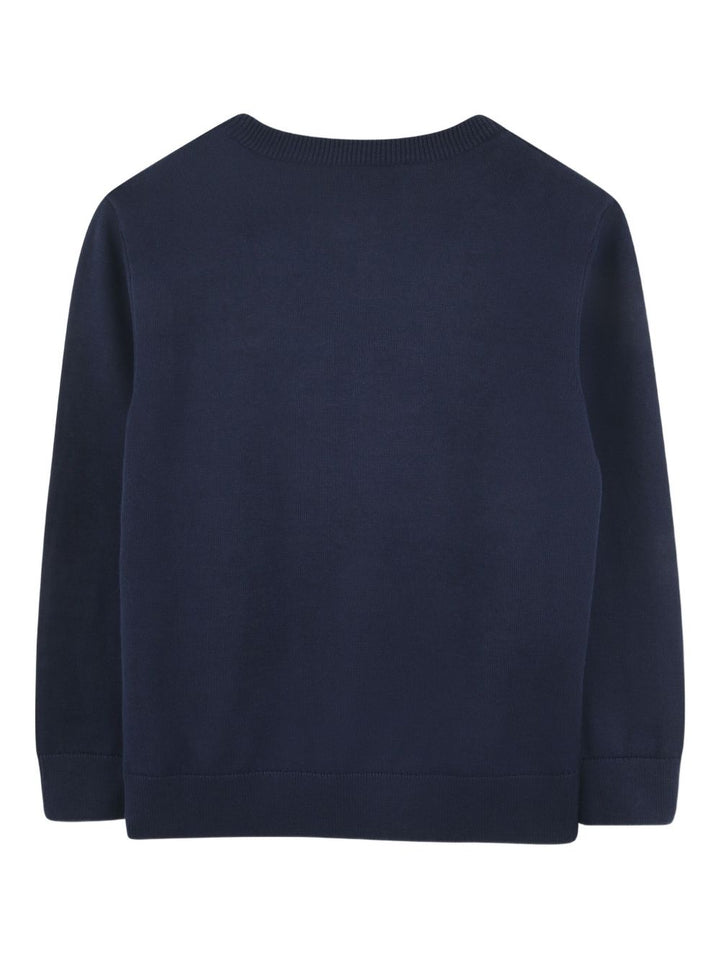 Maglione blu per bambino J52338 849 Boss Kids 