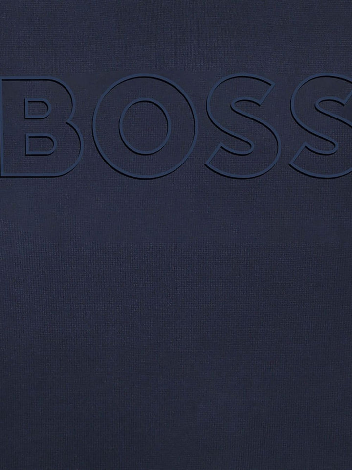 Maglione blu per bambino J52338 849 Boss Kids 