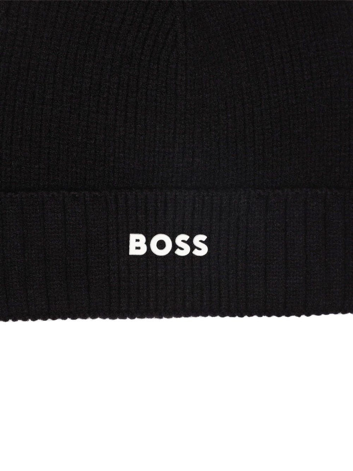 Cappello nero per bambino J52616 09B Boss Kids 