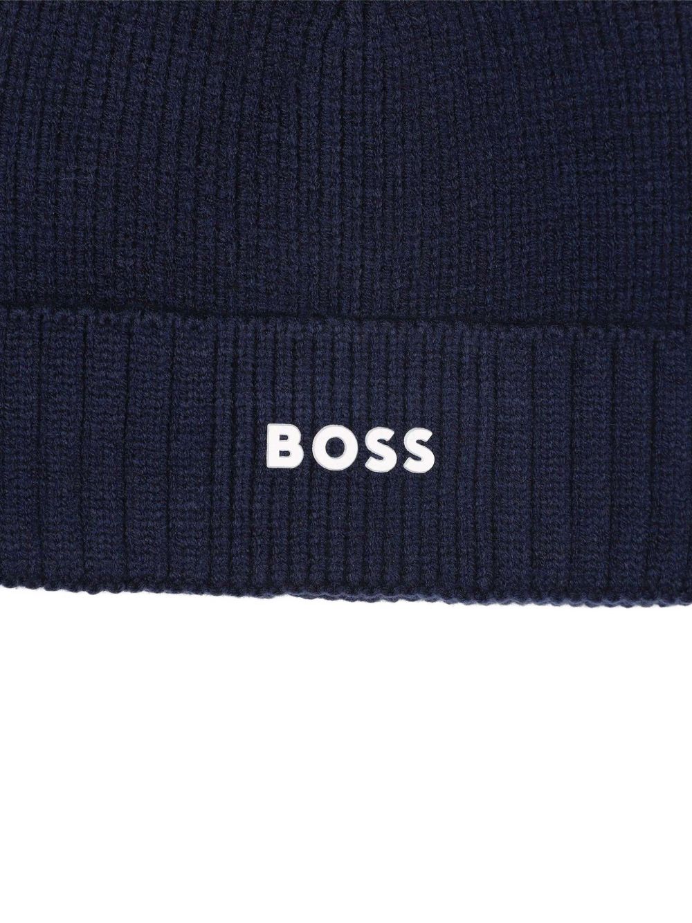Cappello blu per bambino J52616 849 Boss Kids 