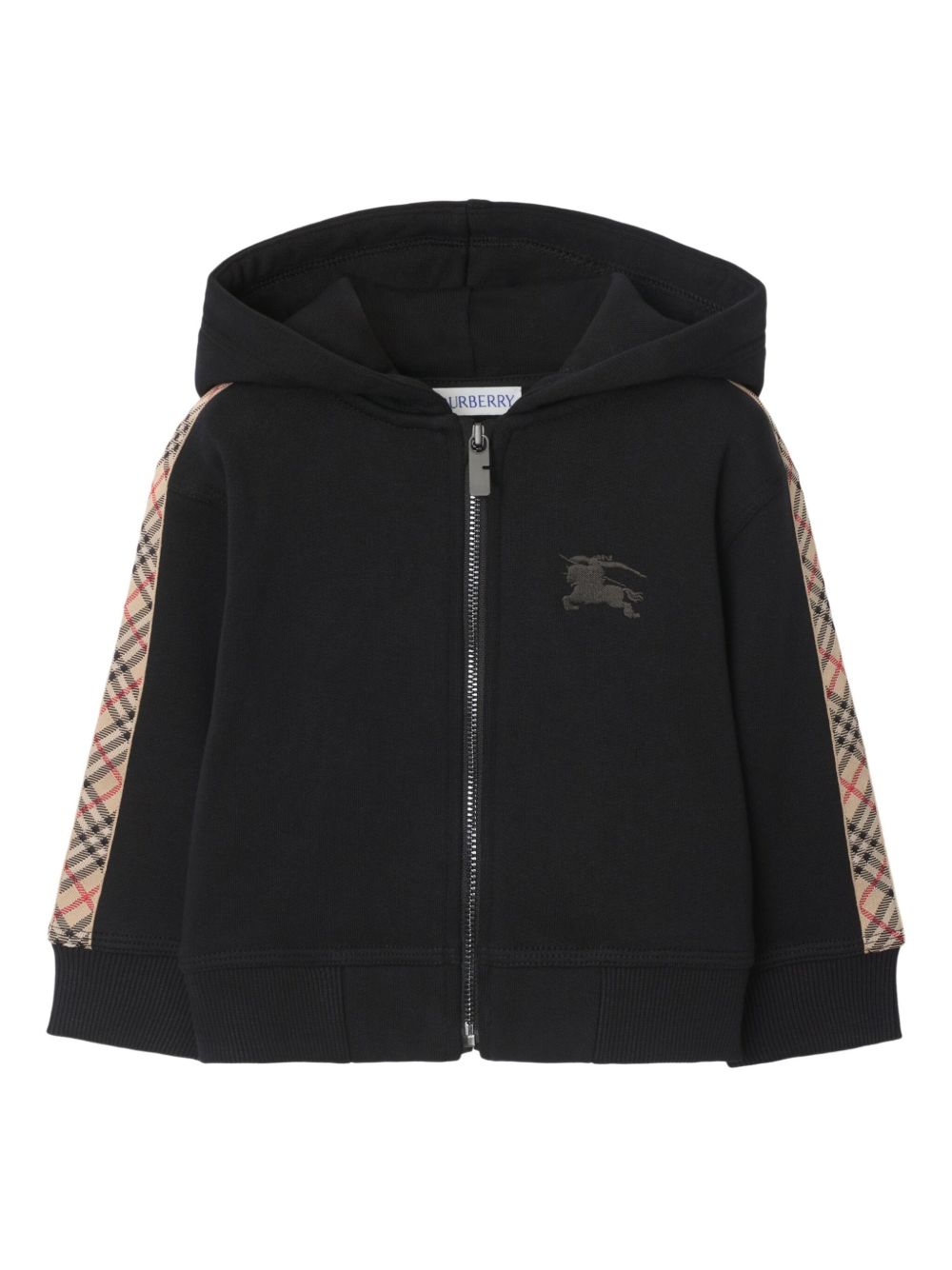 Felpa nera per neonato 8108852 A1189 Burberry Kids 