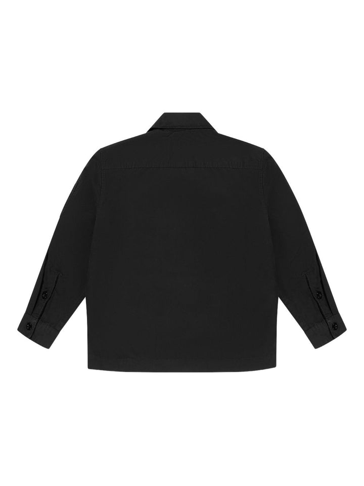 Camicia nera per bambino CNC007LOC05 60100 C.P Company Kids 