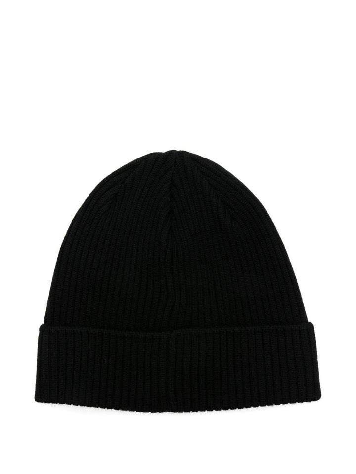 Cappello nero per bambino CNX009LHE71 60100 C.P Company Kids 