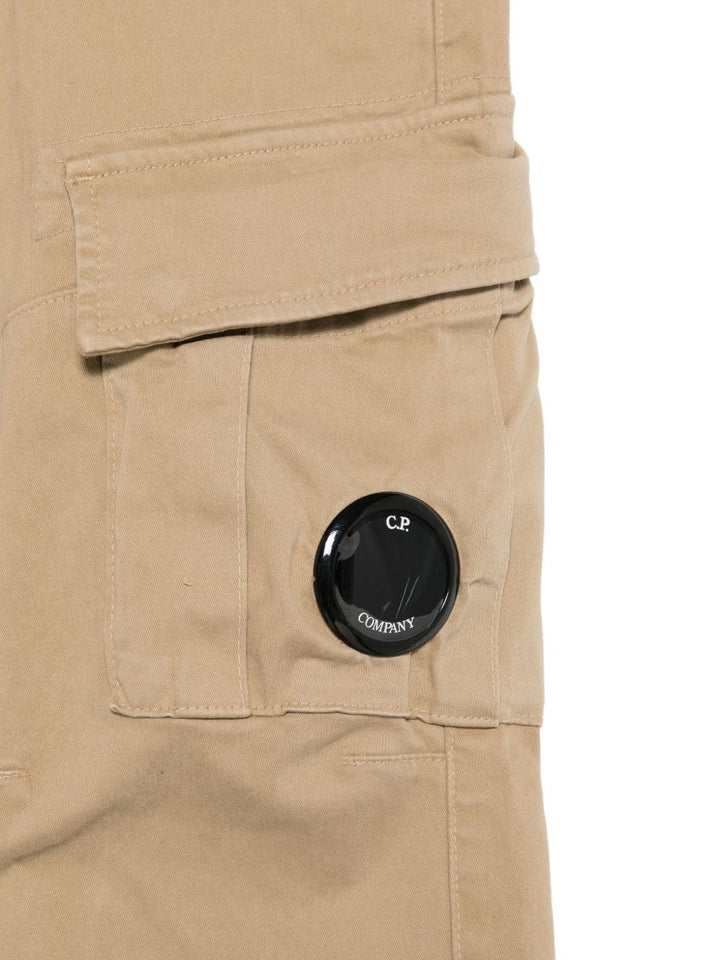 Pantalone marrone per bambino COP004LRC06 20273 C.P Company Kids 
