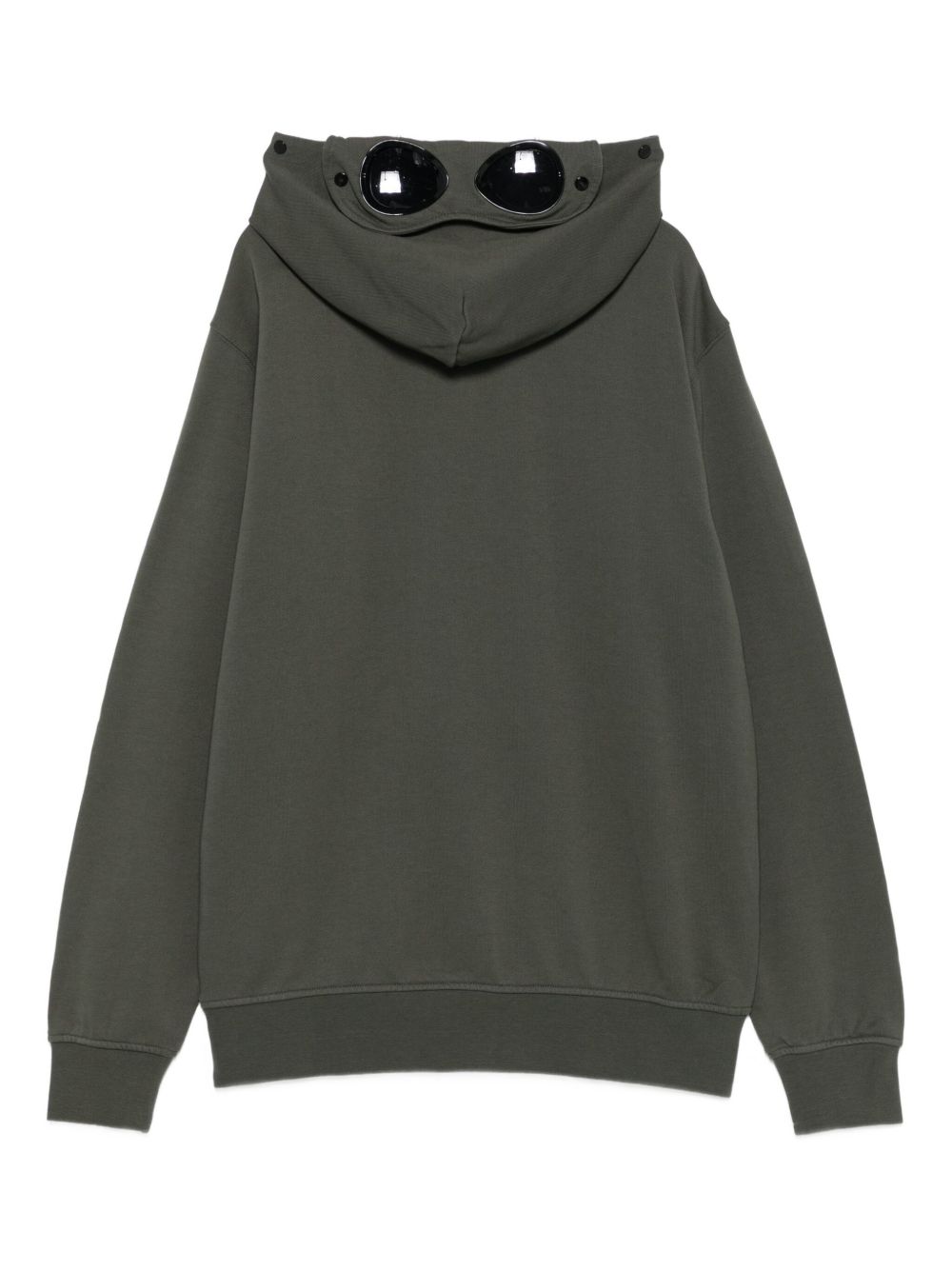 Felpa verde foglia per bambino CUF01BLCA76 31233 C.P Company Kids 