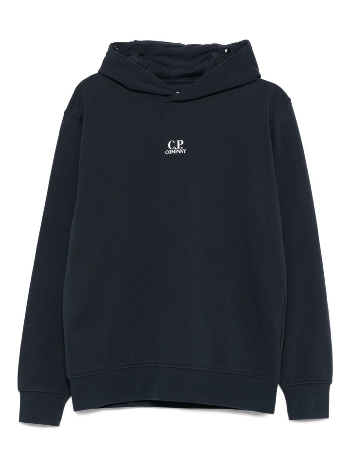 Felpa blu per bambino CUF01BLCA76 41150 C.P Company Kids 