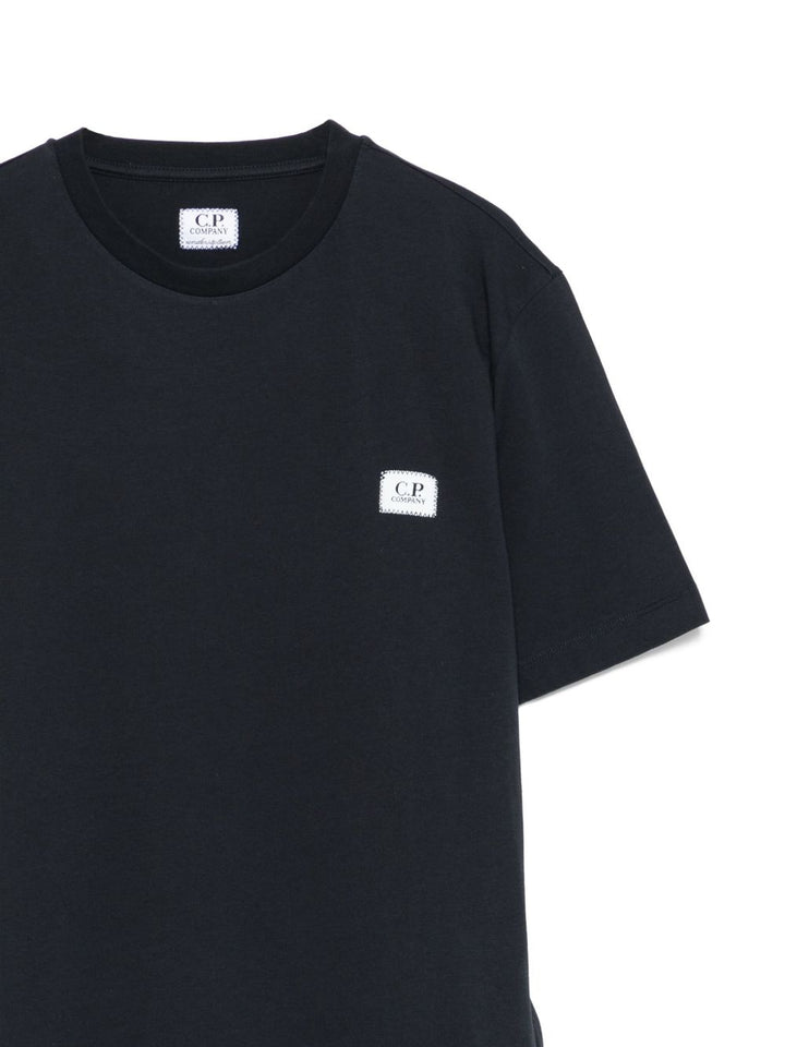 T-shirt blu navy per bambino CUM00SLAA17 41150 C.P Company Kids 