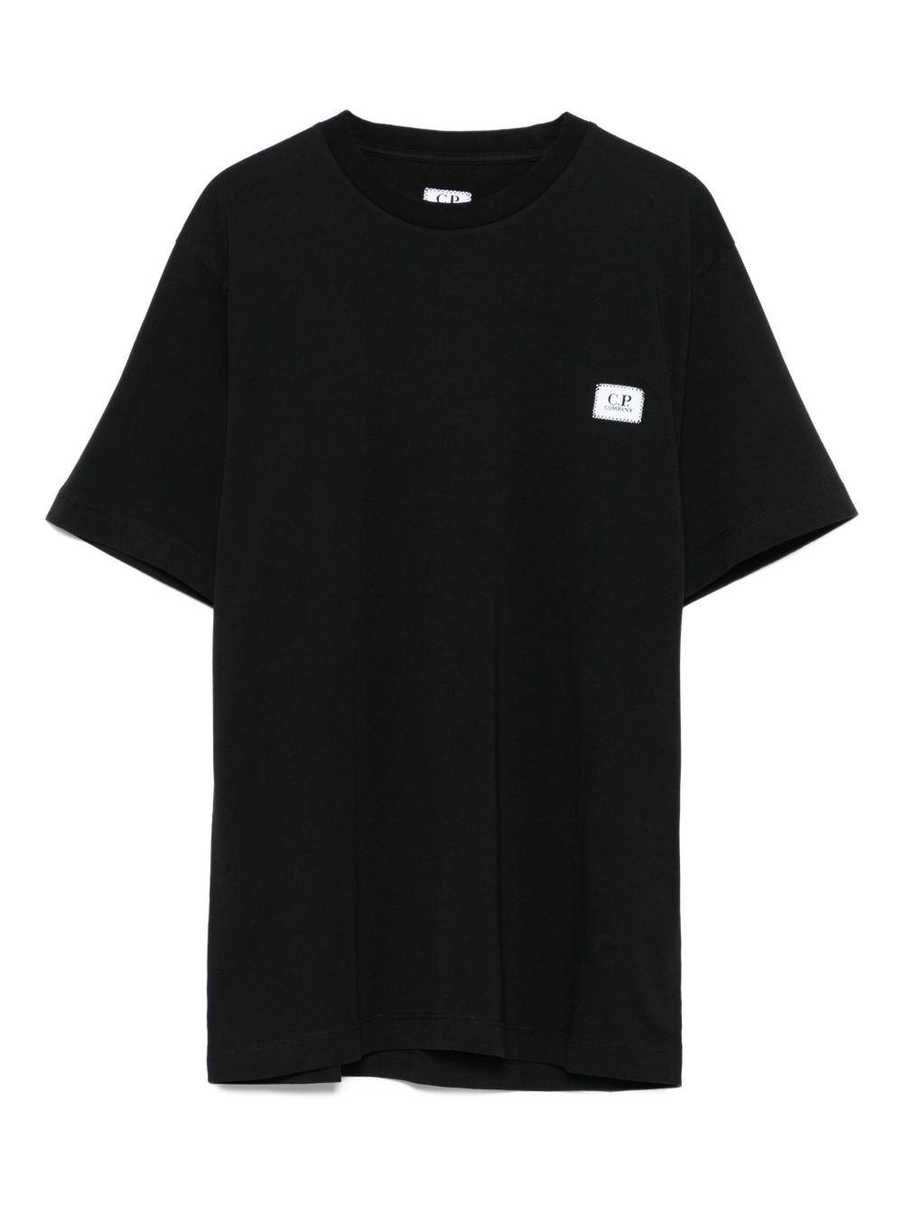 T-shirt nero per bambino CUM00SLAA17 60100 C.P Company Kids 