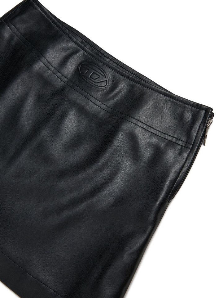 Gonna nera per bambina J02367KXB9D K900 Diesel Kids 