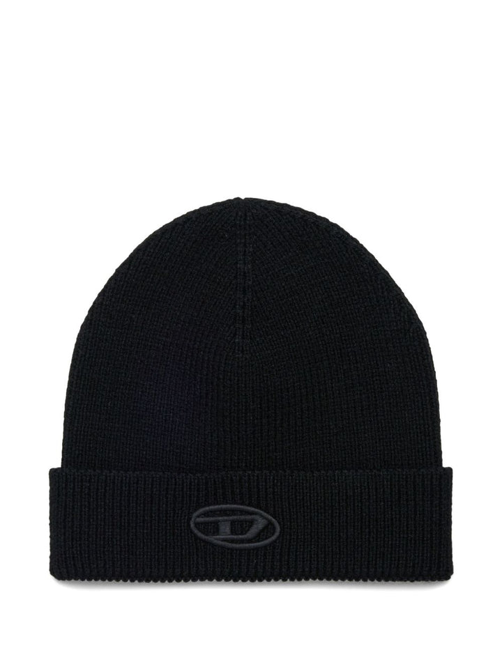 Cappello nero per bambino J02392KYAZ1 K900 Diesel Kids 