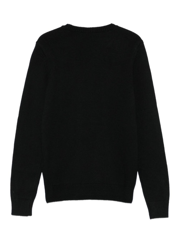 Maglione nero per bambino J02430KYAYX K900 Diesel Kids 