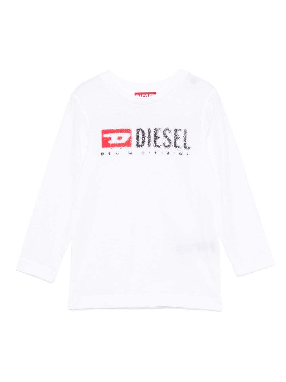 T-shirt bianco per bambino J0247400YI9 K100 Diesel Kids 