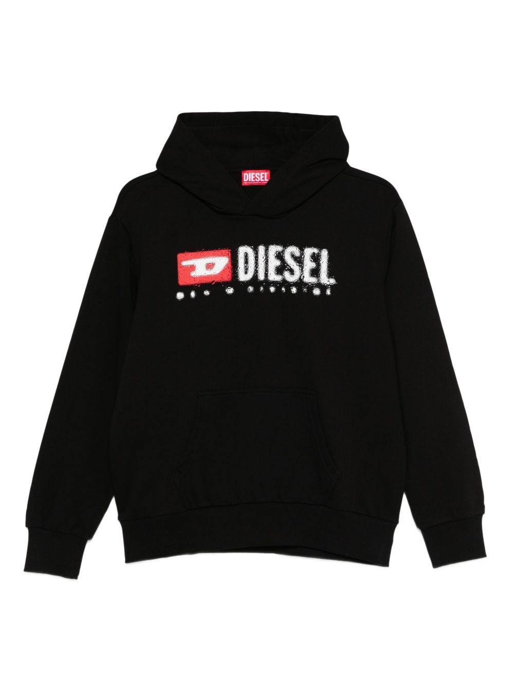 Felpa nera per bambino J02485KYAZ3 K900 Diesel Kids 