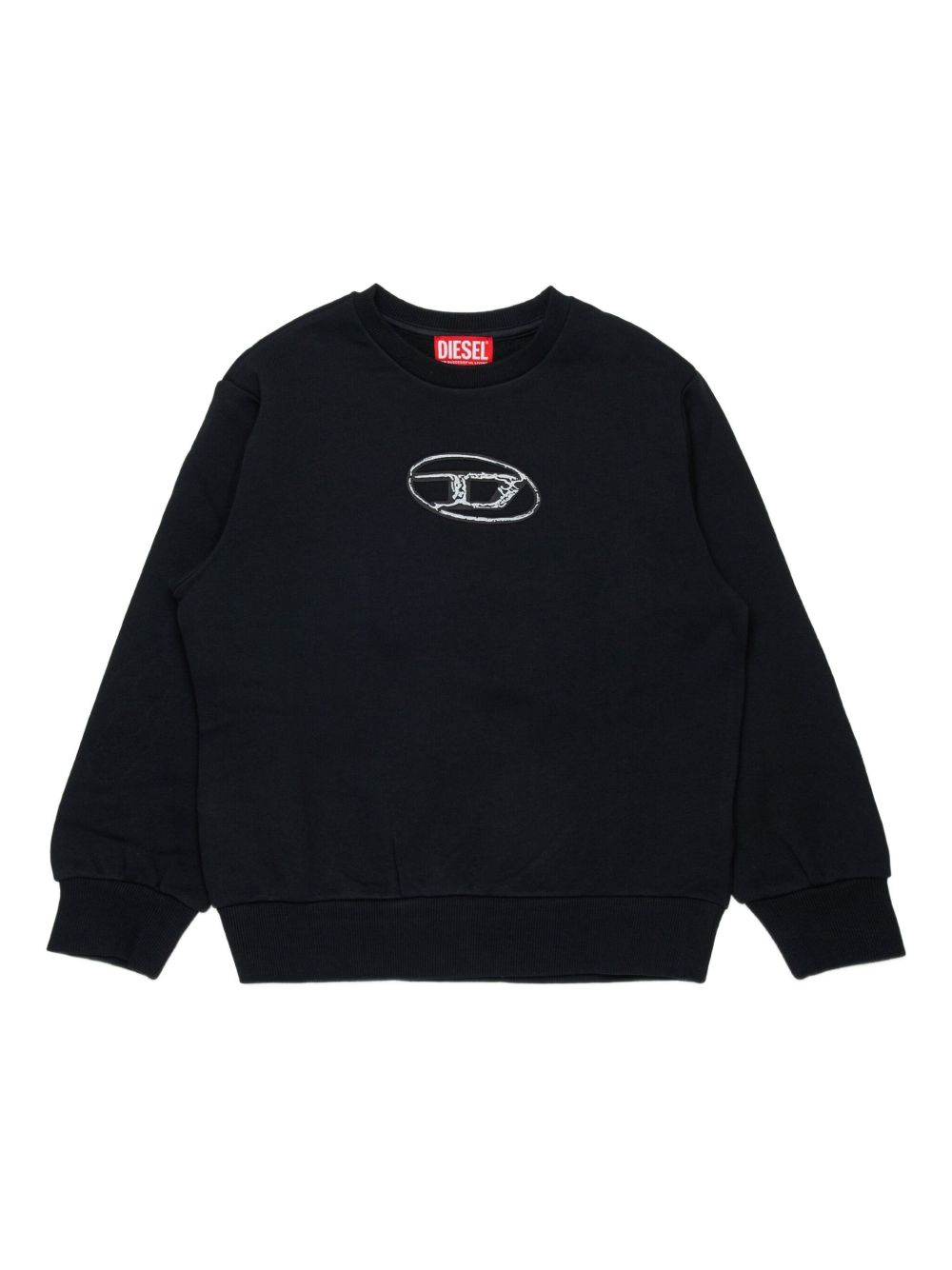 Felpa nera per bambino J02486KYAQK K900 Diesel Kids 