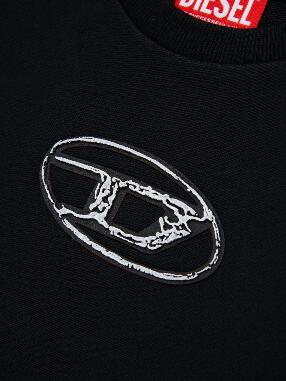 Felpa nera per bambino J02486KYAQK K900 Diesel Kids 