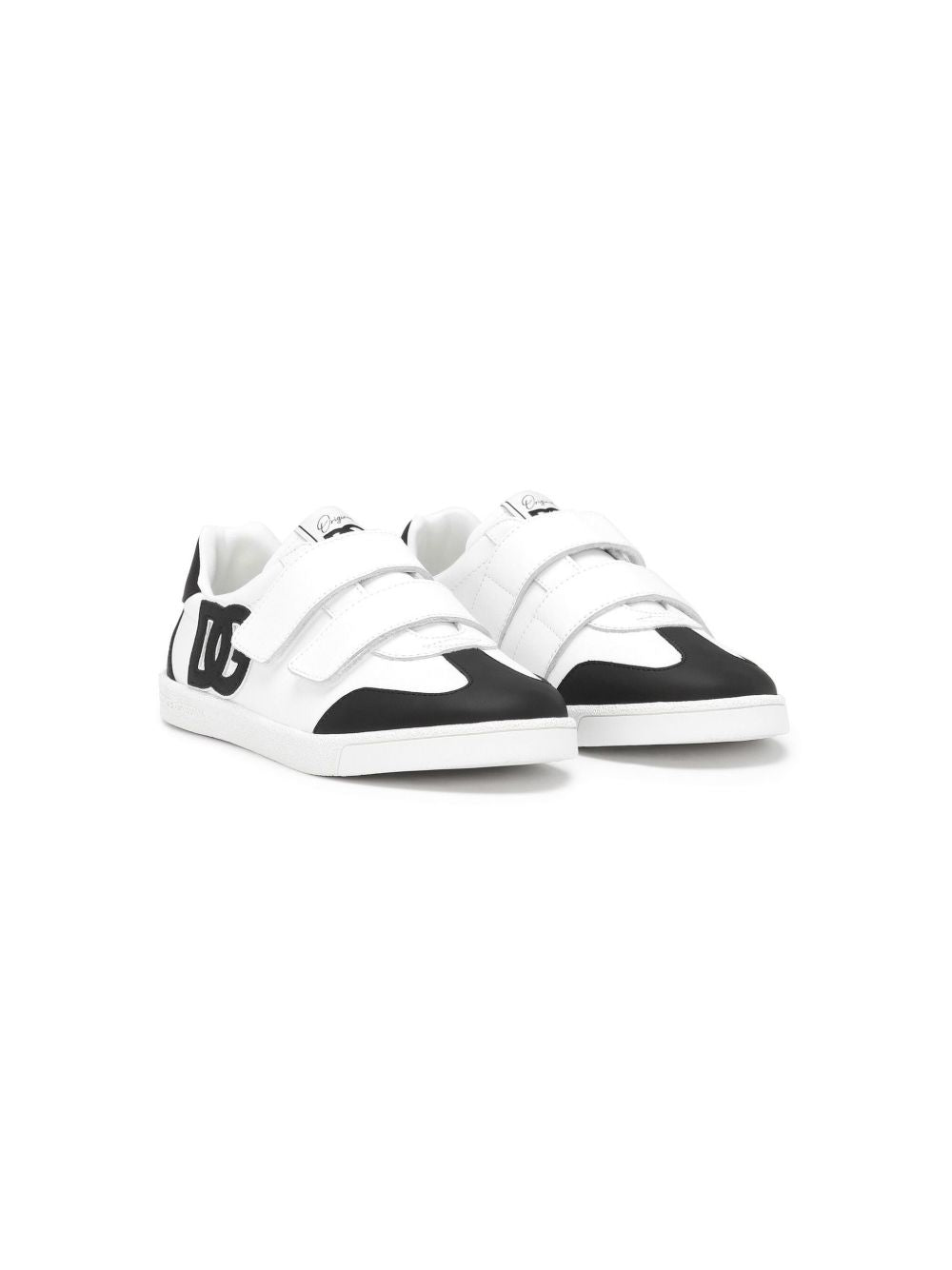 Sneakers bianca/nera per bambino DA5254A1048 89697 Dolce & Gabbana Kids 