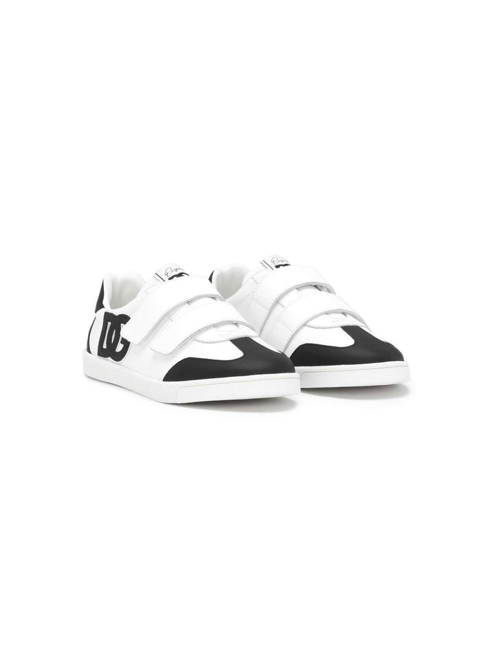 Sneakers bianca/nera per bambino DA5254A1048 89697 Dolce & Gabbana Kids 