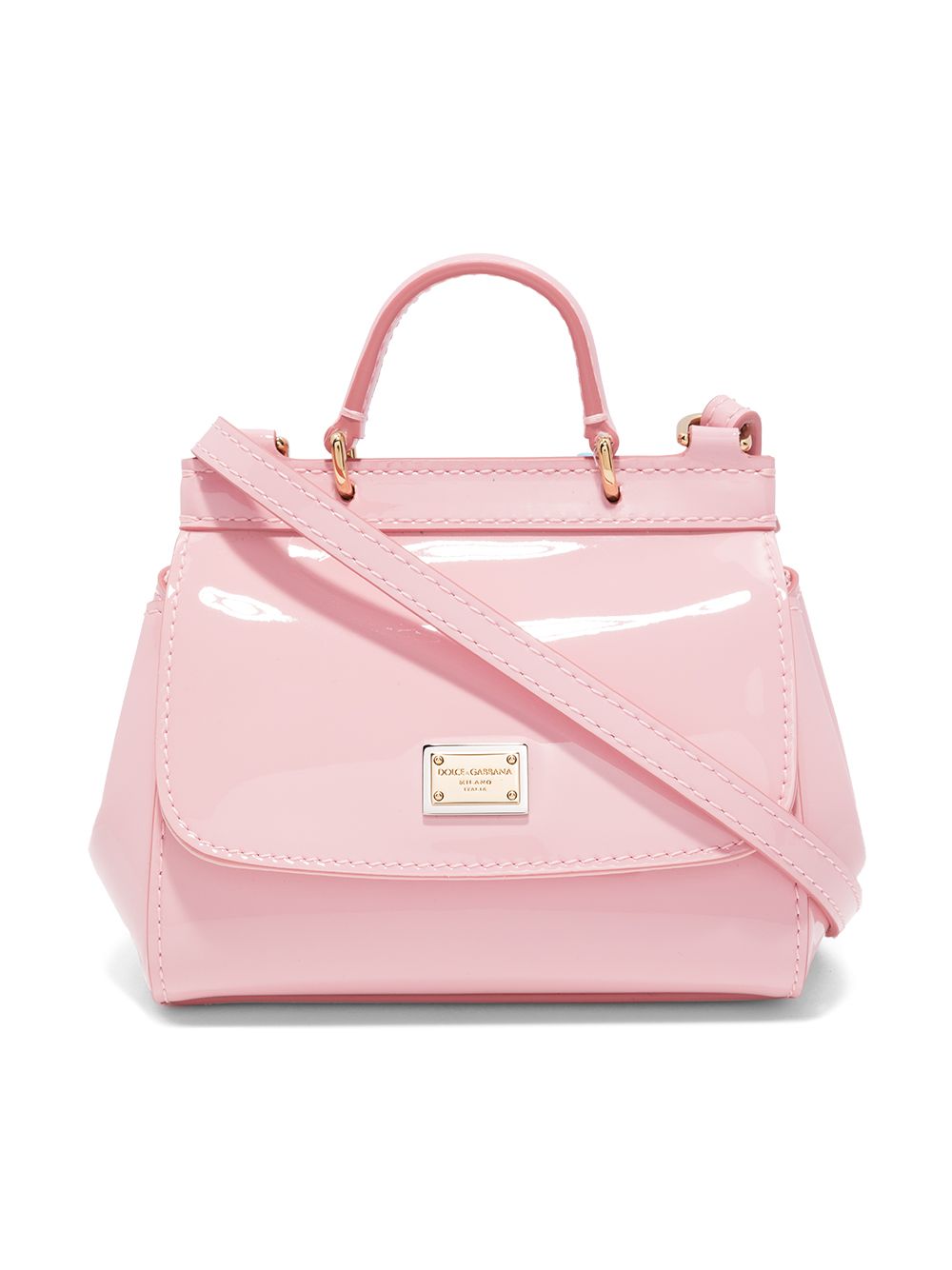 Borsa rosa per bambina EB0003A1067 80416 Dolce & Gabbana Kids 