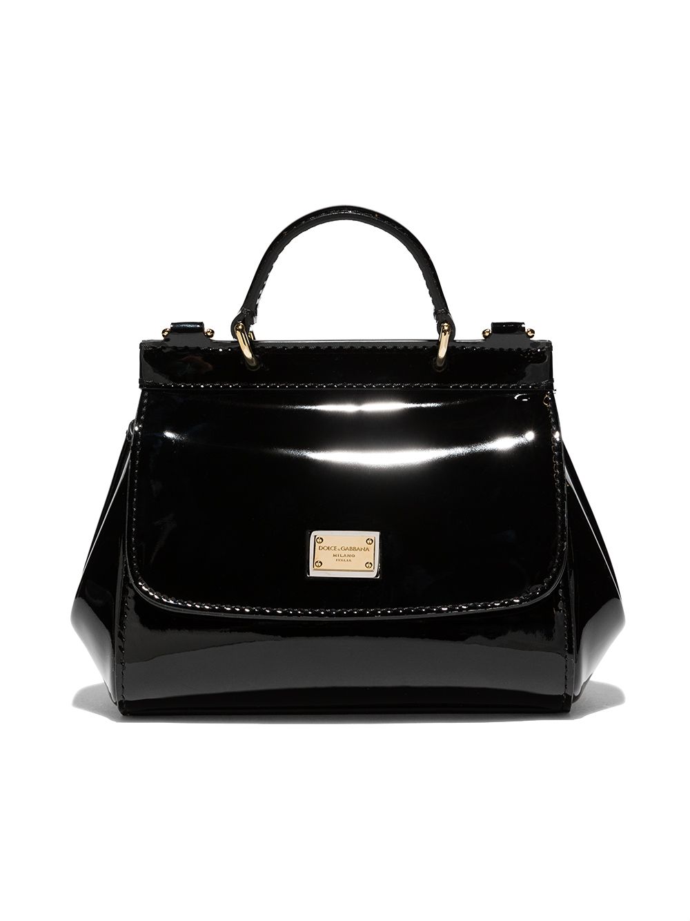 Borsa nera per bambina EB0003A1067 80999 Dolce & Gabbana Kids 