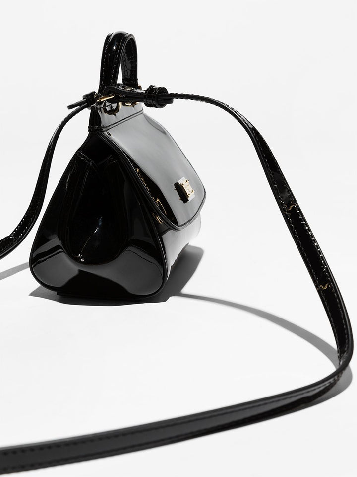 Borsa nera per bambina EB0003A1067 80999 Dolce & Gabbana Kids 