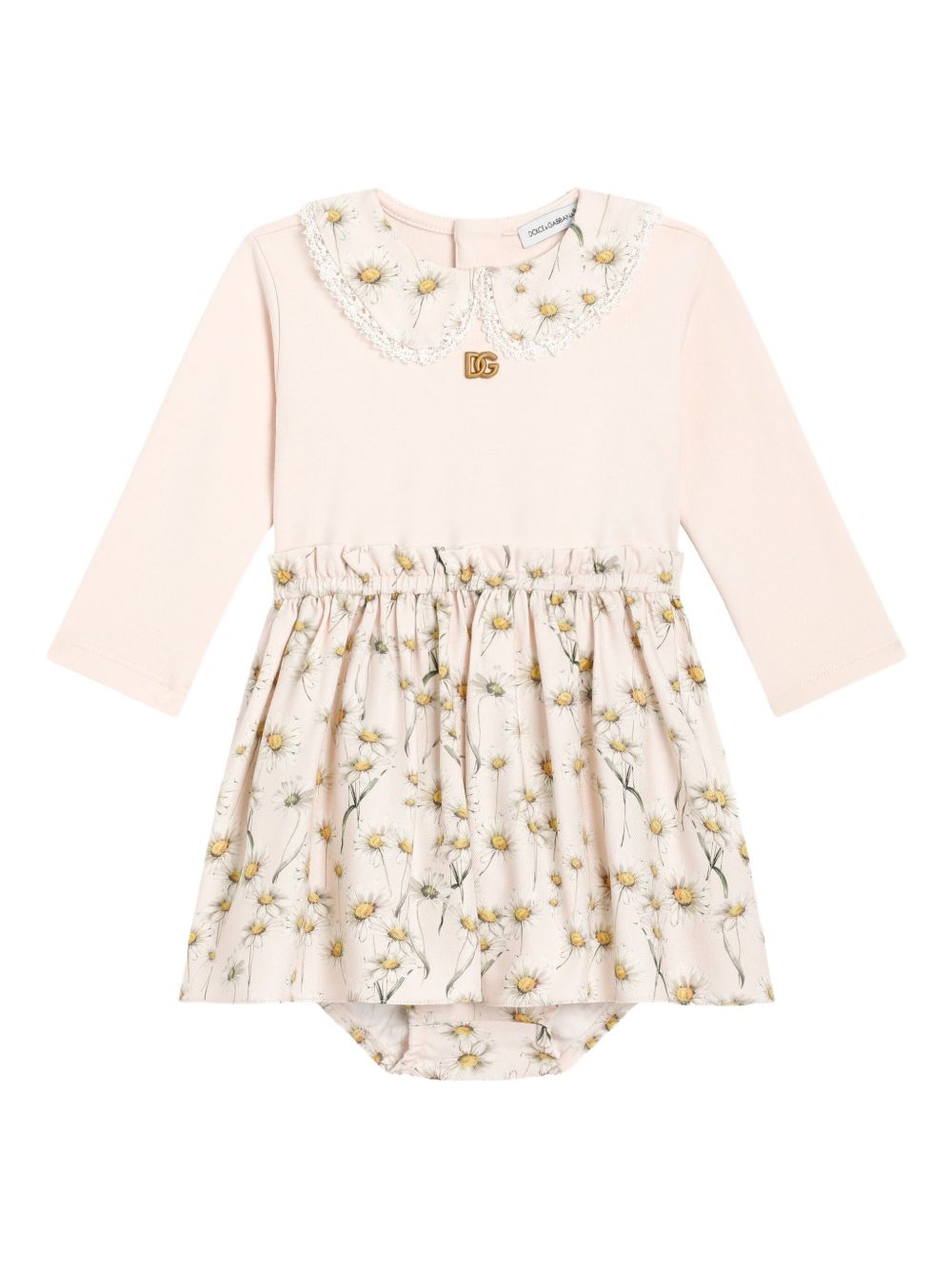 Abito rosa per neonata L2JDAOG7PJK S9000 Dolce & Gabbana Kids 