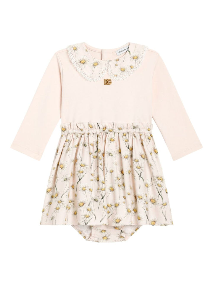 Abito rosa per neonata L2JDAOG7PJK S9000 Dolce & Gabbana Kids 