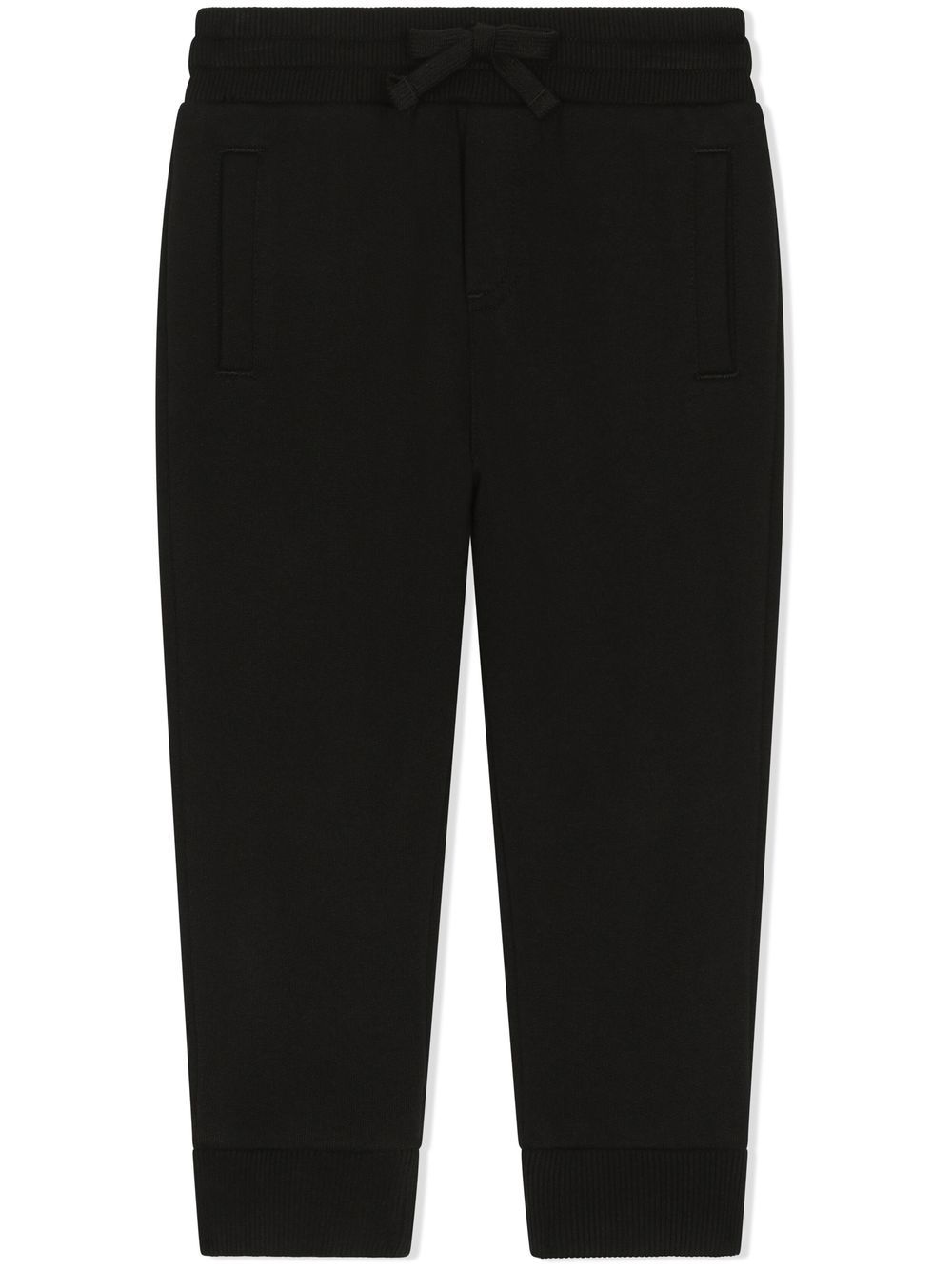 Pantalone nero per bambino L4JPT0G7I2P N0000 Dolce & Gabbana Kids 