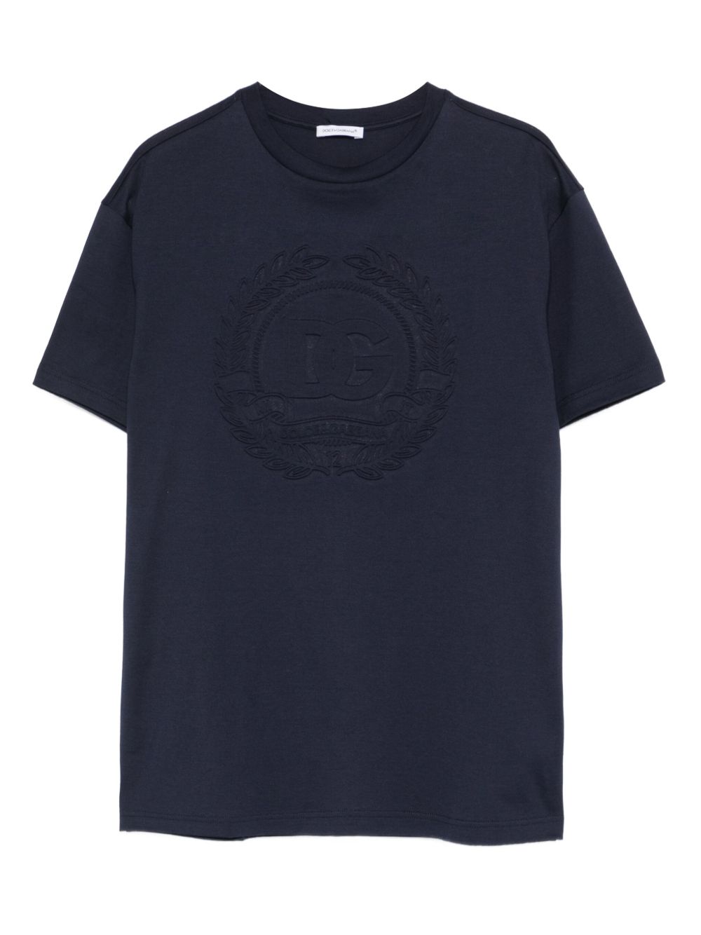 T-shirt blu per bambino L4JTHVG7PGZ B3895 Dolce & Gabbana Kids 