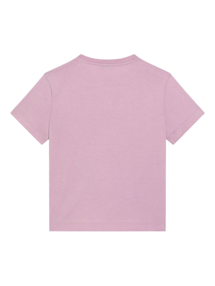 T-shirt lilla per bambina L5JTNKG7PHN F3904 Dolce & Gabbana Kids 